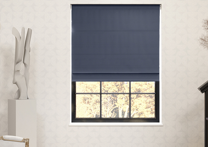 Devonshire, Denim - Twist&Fit Roman Blind - Image 3